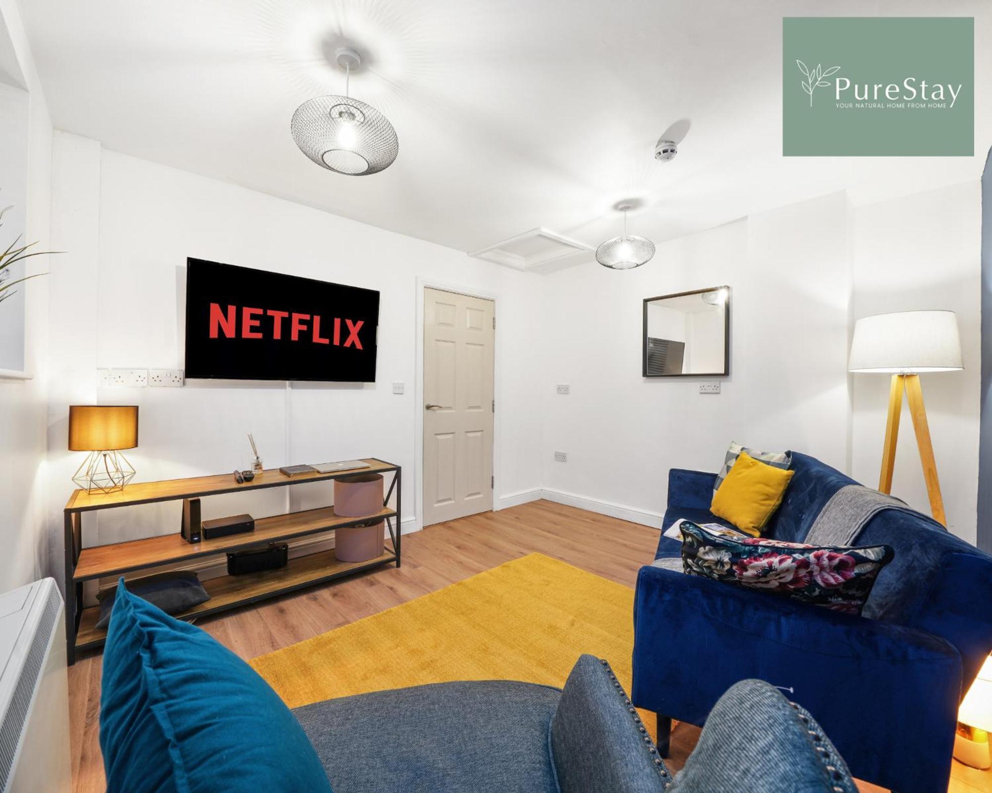 Stunning Two Bed Leamington Apartment With Free Wifi By Purestay Short Lets & Serviced Accommodation 外观 照片